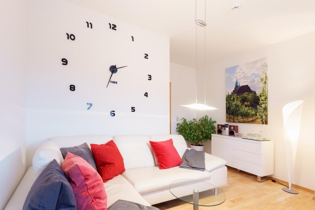 Wohnung Mit Blick Auf Die Zitadelle Petersberg - 3 Zimmer Erfurt Exterior foto